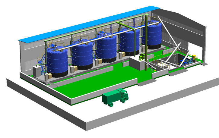 餐廚垃圾好氧發酵系統